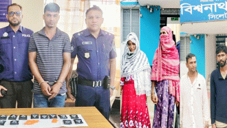 বিশ্বনাথে মাদক’সহ পুলিশের খাঁচায় ৪ নারী-পুুরুষ