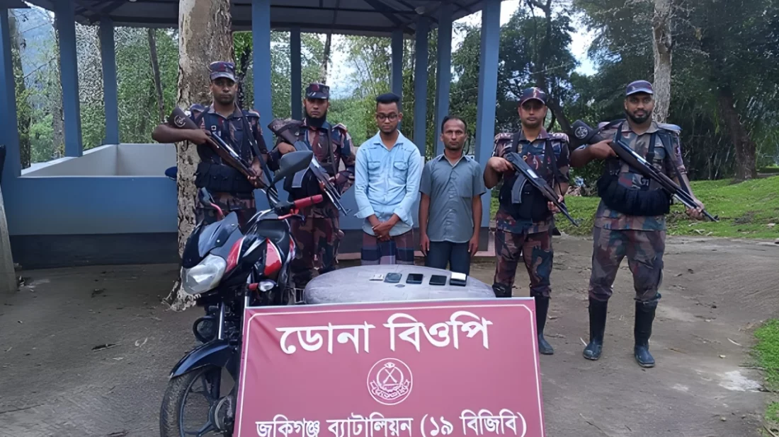 সিলেটের জকিগঞ্জ সীমান্তে এক রোহিঙ্গাসহ আটক ৪