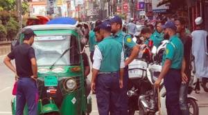 সিলেটে ১২২ যানবাহনের বিরুদ্ধে ব্যবস্থা নিল পুলিশ