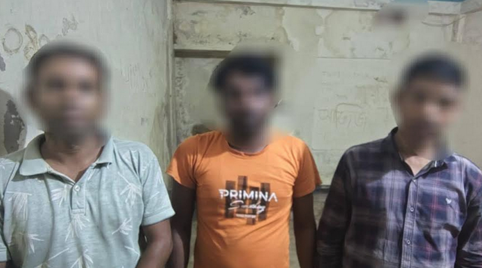 সিলেটের লাক্কাতুরা থেকে আটক ৩
