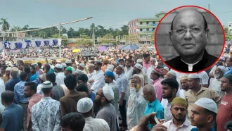 ভোলায় তোফায়েল আহমেদের দ্বিতীয় জানাজা সম্পন্ন, গার্ড অব অনার প্রদান