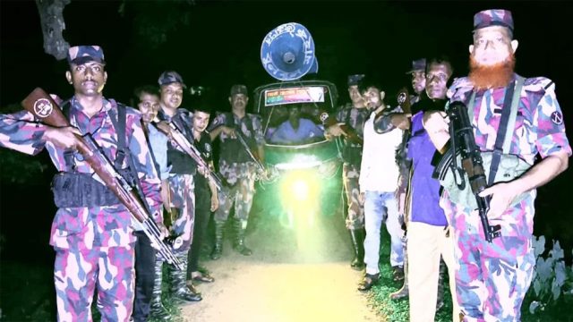 গোয়াইনঘাট সীমান্তে যে কারণে বিজিবির মাইকিং
