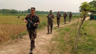 সিলেট সীমান্তে বিজিবির সাথে আনসার মোতায়েন
