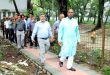 সিলেট ওসমানী হাসপাতাল পরিদর্শনে সিসিক প্রশাসক