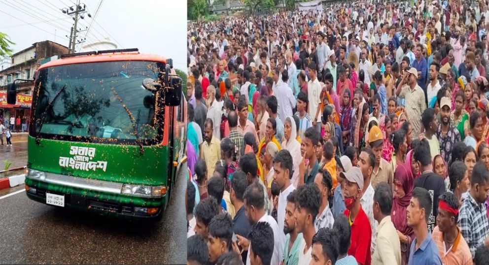 মৌলভীবাজার পৌঁছেছেন প্রধানমন্ত্রী