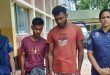 সিলেটের ধলাই ব্রিজের পাশ থেকে আটক সুমন- কার্তিক