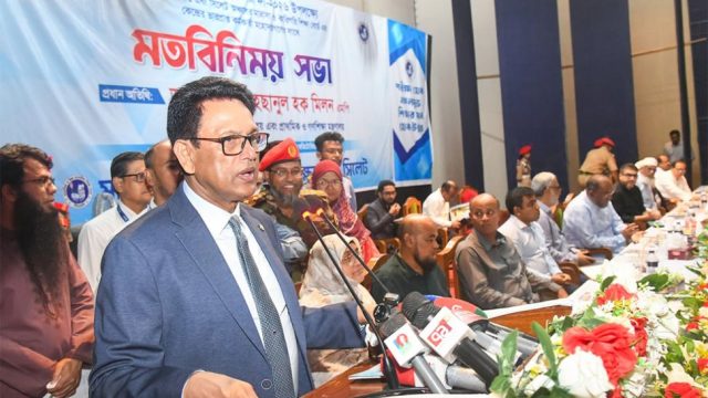 প্রশ্ন ফাঁসের গুজব সৃষ্টির সুযোগ দেওয়া হবে না : সিলেটে শিক্ষামন্ত্রী
