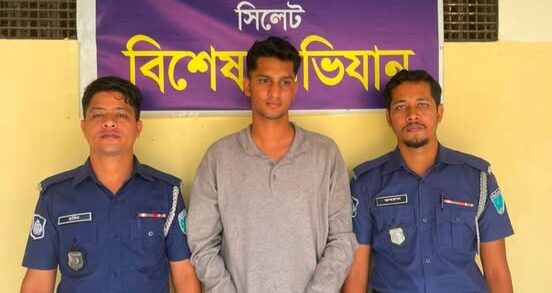 বিয়ানীবাজারে চুরি হওয়া মোটর সাইকেলসহ একজন গ্রেফতার