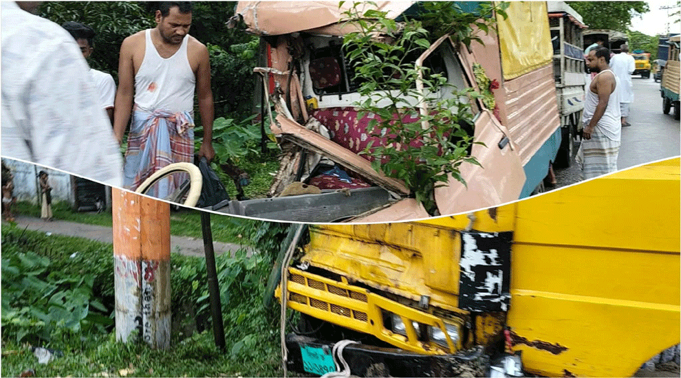 সিলেটের জৈন্তাপুর ট্রাক-লেগুনার সংঘর্ষ, শিশুসহ আহত ২