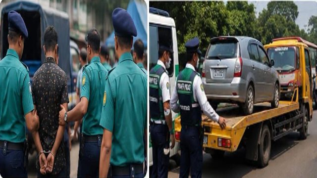 সিলেটে পুলিশের অ্যাকশন, গ্রেপ্তার ৮৮