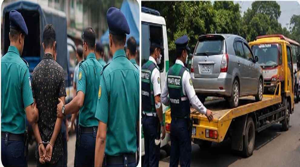 সিলেটে পুলিশের অ্যাকশন, গ্রেপ্তার ৮৮