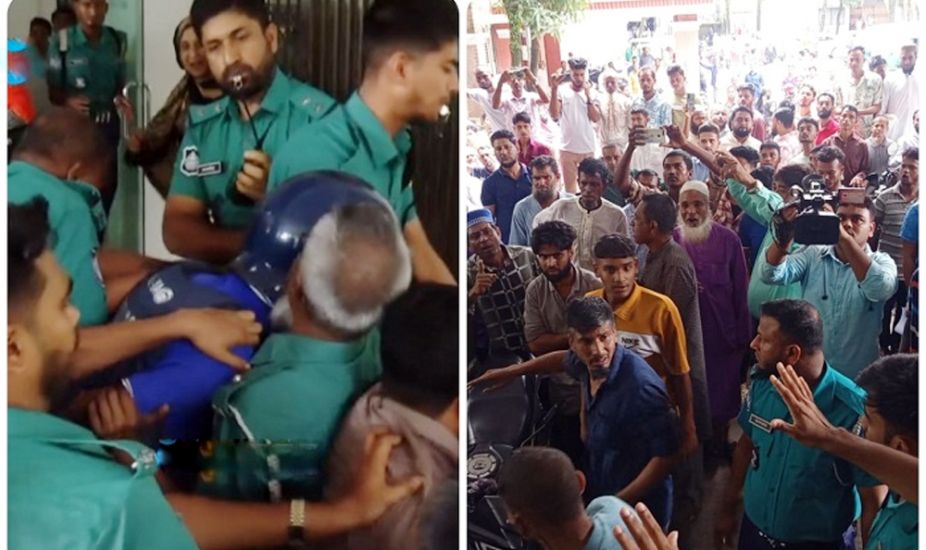 সিলেটে আদলত চত্বরে ফাহিমা হত্যার আসামির ওপর ফের হামলা