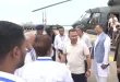 মহেশখালীর মাতারবাড়িতে পৌঁছেছেন প্রধানমন্ত্রী