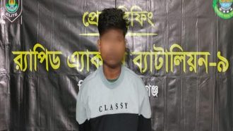 কিশোরী ধর্ষণ, ১২ ঘন্টার মধ্যে সিলেট র‌্যাব ধরল আমিরুলকে