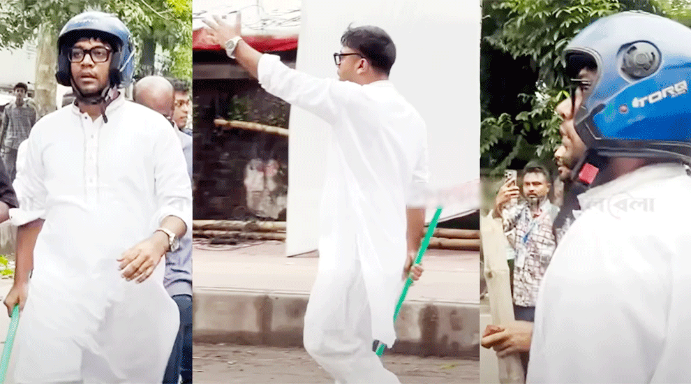 ছাত্রদলকে ‘রক্ষায়’ মাঠে নামলেন যুবদল নেতা রবিউল