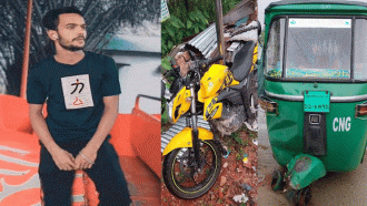 সিলেটে সড়ক দুর্ঘটনায় প্রাণ গেল যুবকের