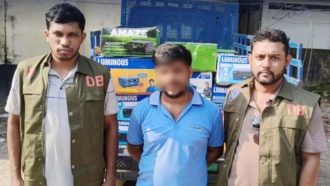 গোয়াইনঘাটে অর্ধশত আইপিএস মেশিন ধরলো পুলিশ