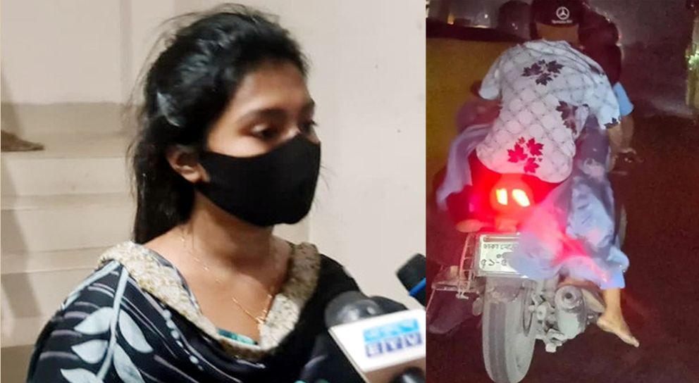 ম*দ খেয়ে দুই যুবককে ডাকলেন সিলেটের সেই তরুণী