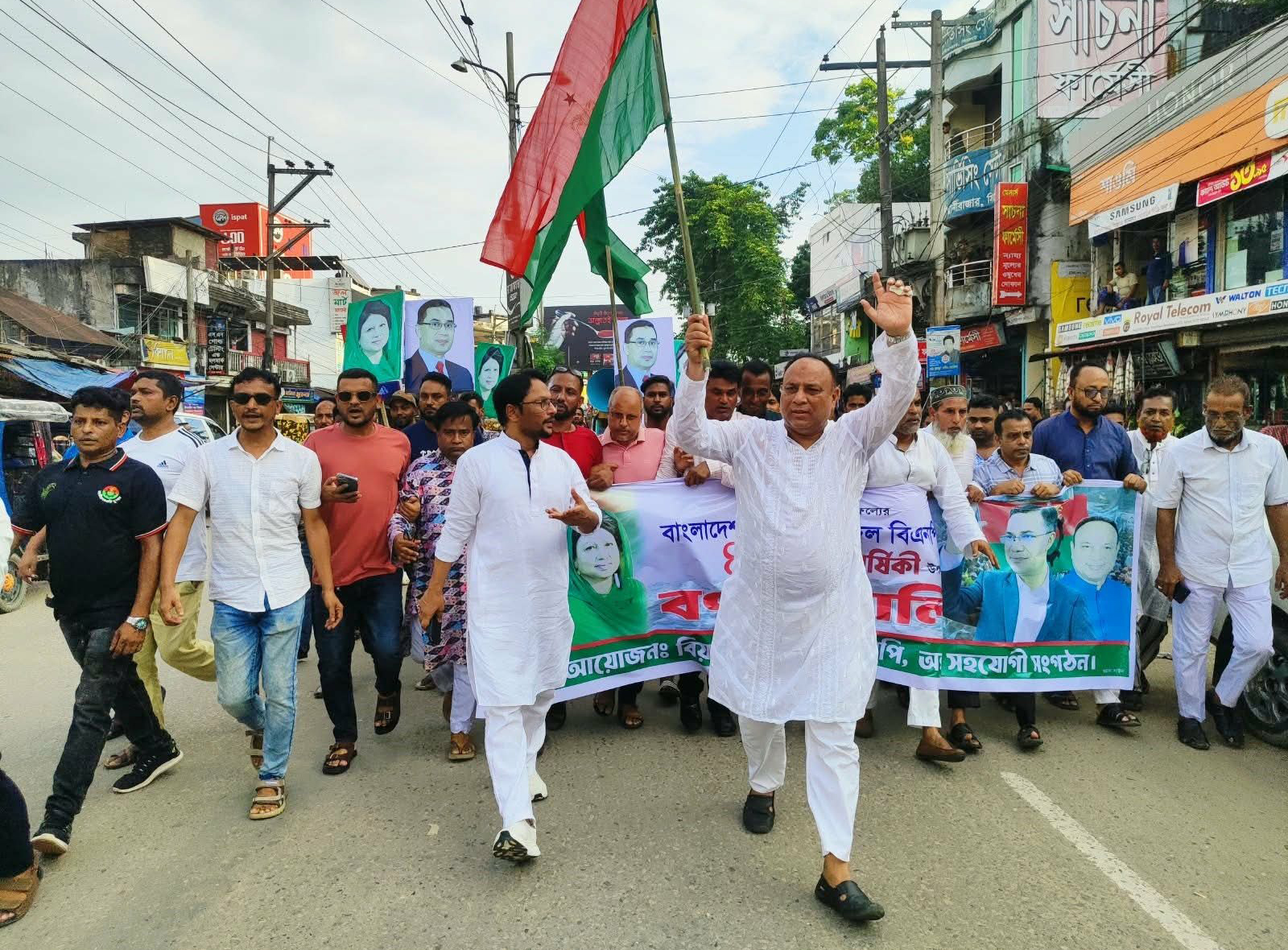 বিএনপির হাত ধরেই বার বার পথ ফিরে পায় বাংলাদেশ : বিয়ানীবাজারে এমপি এমরান