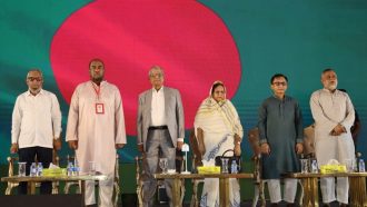 সিলেটে এসে স্ত্রীর প্রশংসা করে যা বললেন রাষ্ট্রপতি