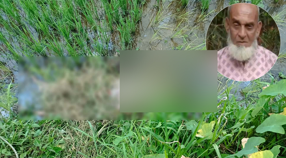 গোলাপগঞ্জে ঘাস দিয়ে ঢাকা ছিল আসিদ আলীর লা শ