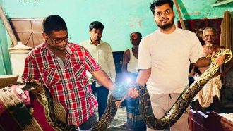 শ্রীমঙ্গলে বসতঘরের খাটের নিচে ‘হিস হিস’, আ ত ঙ্ক