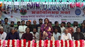 ‘বিশ্বনাথ-ওসমানী নগরের কোন এলাকা উন্নয়ন বঞ্চিত থাকবে না ’: তাহসিনা রুশদীর লুনা