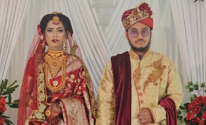 কুড়িয়ে পাওয়া মেয়েটি পেল নতুন সংসার