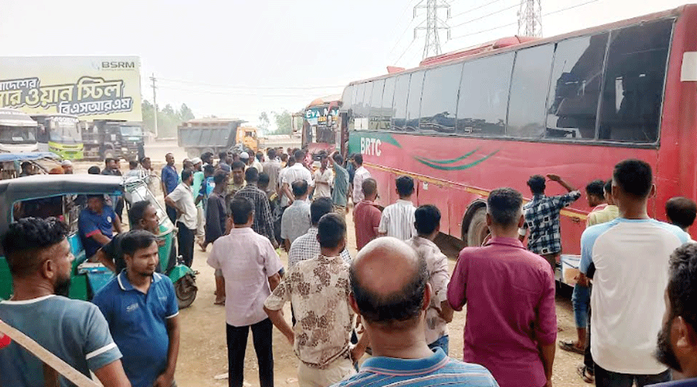 সিলেট-ঢাকা মহাসড়কে বাস চলাচল বন্ধ, ভোগান্তি চরমে