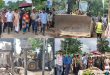 জৈন্তাপুরে দুই বাজারে ৬০ অবৈধ স্থাপনা উচ্ছেদ