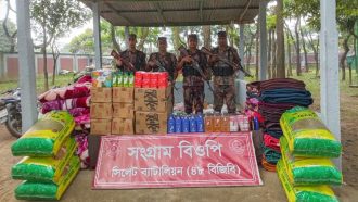 সিলেট ভারতীয় পণ্যের চালান ফেলে চোরাকারবারীরা উধাও
