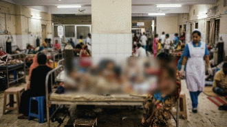 সিলেটে ঠাঁই নেই হাসপাতালে, এক সিটে দুই রোগী