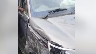 সিলেটে দুই প্রাইভেট কারের মুখোমুখী সং ঘ র্ষ