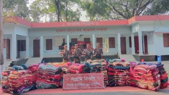 সিলেট সীমান্তে ৩১ লাখ টাকার বুঙ্গার মালামাল জ ব্দ