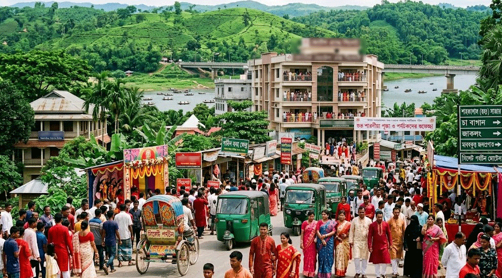 সিলেটে লাখো পর্যটক ঢলের সম্ভাবনা